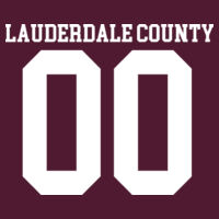 Lauderdale County - Stadium Replica Football Jersey Design