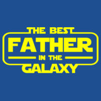 Best father galaxy - Softstyle T-Shirt Design